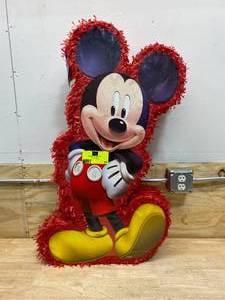 lot 94 image: MICKEY MOUSE GIANT Pinata-  37 14 x 21 x 4 34