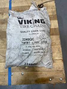 lot 124 image: VIKING Tire Chain Set-  2249QC