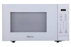 lot 126 image: MAGIC CHEF 1.1 cu. ft. Countertop Microwave in White