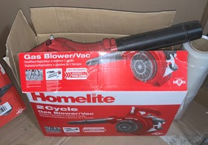 ASSORTED HOMELITE OUTDOOR TOOLS. SEE PICTURES