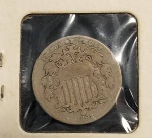 1882 US SHIELD NICKEL