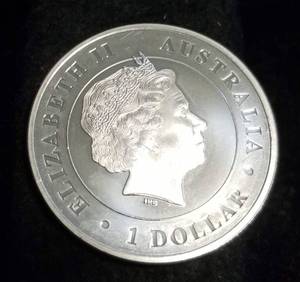 2015 AUSTRALIA SPIDER 1 TROY OZ .999 FINE SILVER