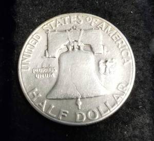 1954-S FRANKLIN HALF DOLLAR