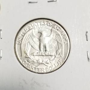 1934 WASHINGTON SILVER QUARTER