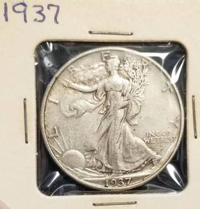 1937 WALKING LIBERTY HALF DOLLAR