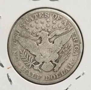 1912 US BARBER HALF DOLLAR