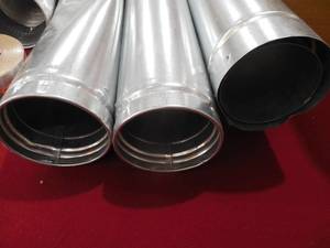 4 in. x 36 in. Round Type B Gas Vent Pipe - Pipe Lot