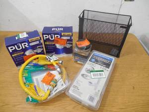 Assorted lot of plumbing items.