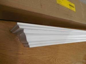5-14 in. D x 48 in. L Crown Moulding Shelf