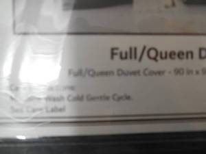 Prewashed Microfiber Natural Wrinkle 3-Pc. Duvet Cover Set - FullQueen