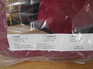 Ultra-Plush Reversible 2-Pc. Comforter Set - Twin