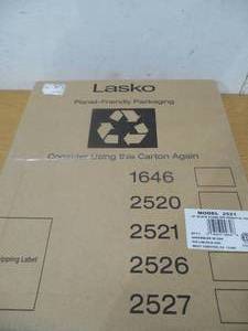 Lasko 16 Oscillating Stand Fan x 2