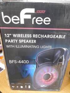 beFree Sound Bluetooth Rechargeable Party Speaker