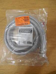4 ft. Polymer Coated Stainless Steel Washing Machine Connector (2-Pack)