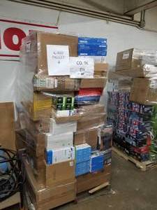 Pallet of Returned Goods