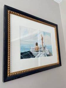 lot 12 image: Original water color painting by listed artist Gregory D Steele