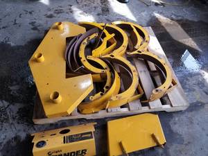 Lot of (Approximately 10) Wright Stander Replacement Parts - Console, Deck Plate, Frame Sections