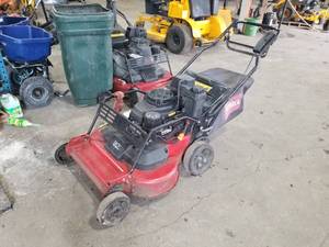 Toro Power Assist Push Lawn Mower Rear Bagger 30 Twin Blade 22200