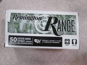 lot 4 image: Remington Range 9mm Luger 115 grain...