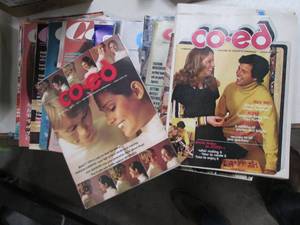 lot 25 image: Huge Stack of Vintage Co-Ed magazin...