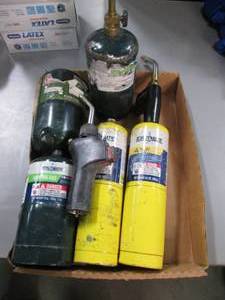 lot 53 image: Torch Lot including 2 Map Gas Tanks...