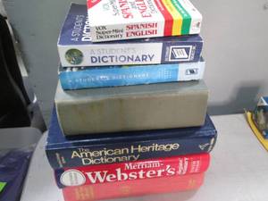 lot 58 image: Variety of American Dictionaries. 7...
