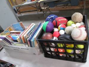 lot 67 image: Milk Crate full of a variety of dif...