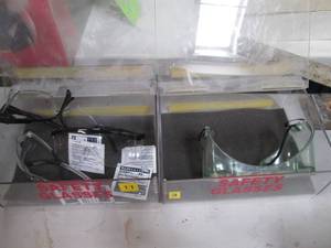 lot 93 image: 2 Acrylic cases with safety glasses...