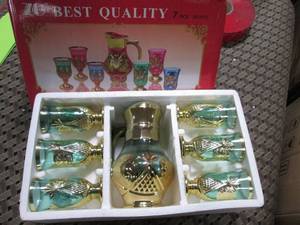 lot 119 image: Best Quality 7 PC. CupGoblet & Pit...