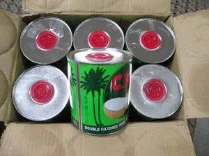 lot 138 image: Case of 12 cans C.P.C. Double Filte...