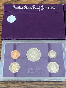 (2) United States Proof Sets