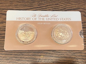 The Franklin Mint Solid Bronze Coins