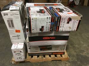 Pallet with assorted Heaters customer returns various models and conditions see pictures