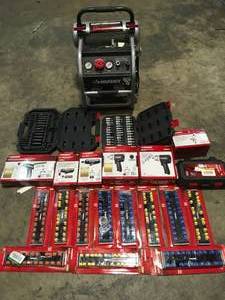 Lot of assorted Husky tools various kinds and conditions see pictures