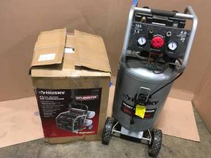 Lot of 2 Husky Compressors customer returns see pictures