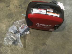 A-iPower 2,000-Watt Recoil Start Dual Fuel Powered Inverter Generator customer return in good condition see pictures