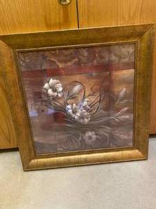 lot 176 image: Floral Dcor Print