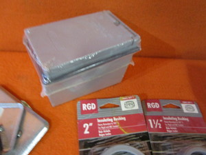 lot 50 image: Misc. Steel & PVC Electrical Pcs
