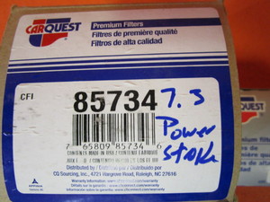 lot 52 image: 7.3 Powerstroke Filters