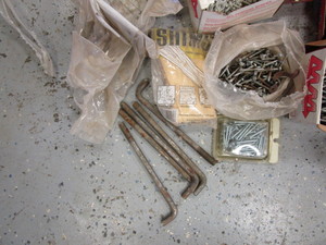 lot 55 image: Misc. Screws & Hardware