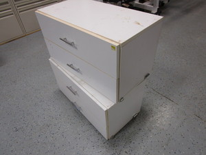 lot 69 image: (2) Sets of Drawers 29x15x15