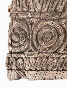 lot 8 image: Piece of a large temple door. Antiquity unknown.