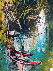 lot 17 image: RARE, Le Ba Dang 1922 (Vietnam) Lithograph.