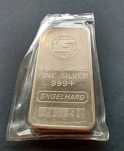 10 Oz. Silver Bar
