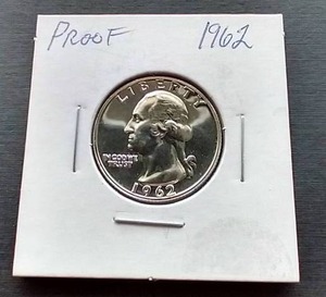 1962 Proof Silver Quarter