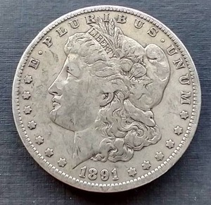 1891 Morgan Dollar