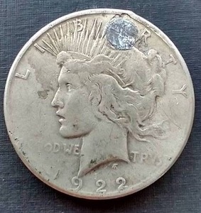 1922 Peace Dollar