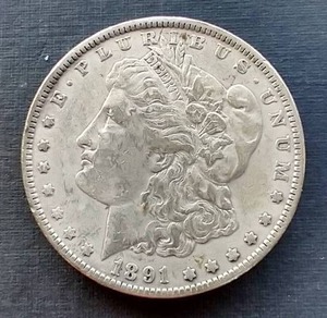 1891 Morgan Dollar