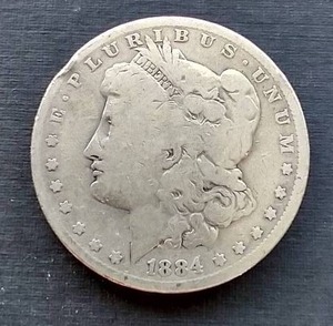 1884 Morgan Dollar
