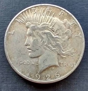 1926 Peace Dollar
